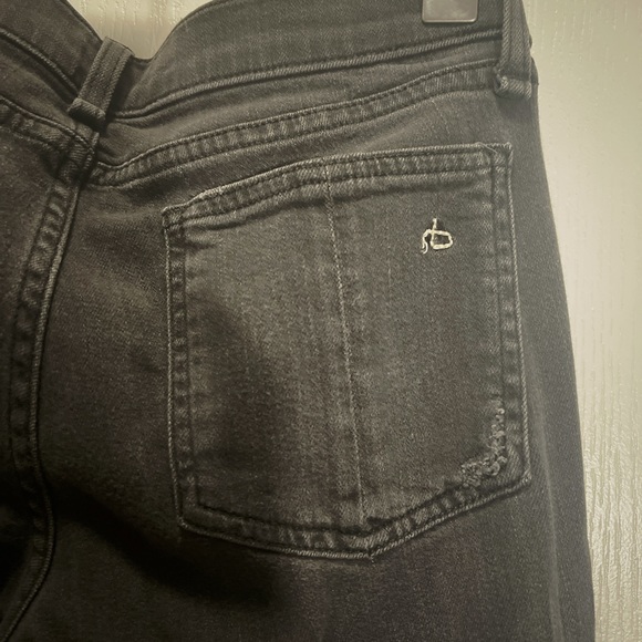 Rag & bone soft rock jeans w/ holes - Picture 5 of 8